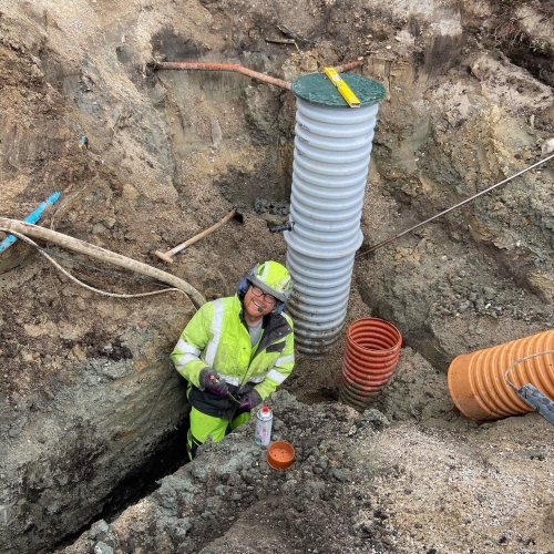 mand udføre omfangsdræn