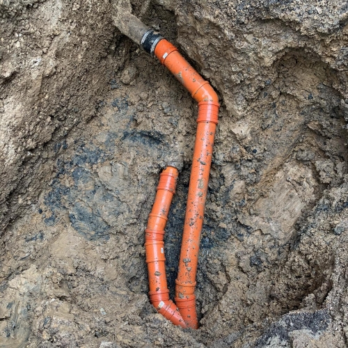 nedgravet omfangsdræn