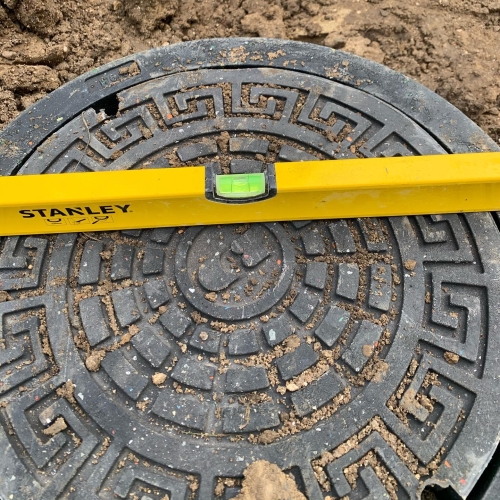 omfangsdræn måling i vatter